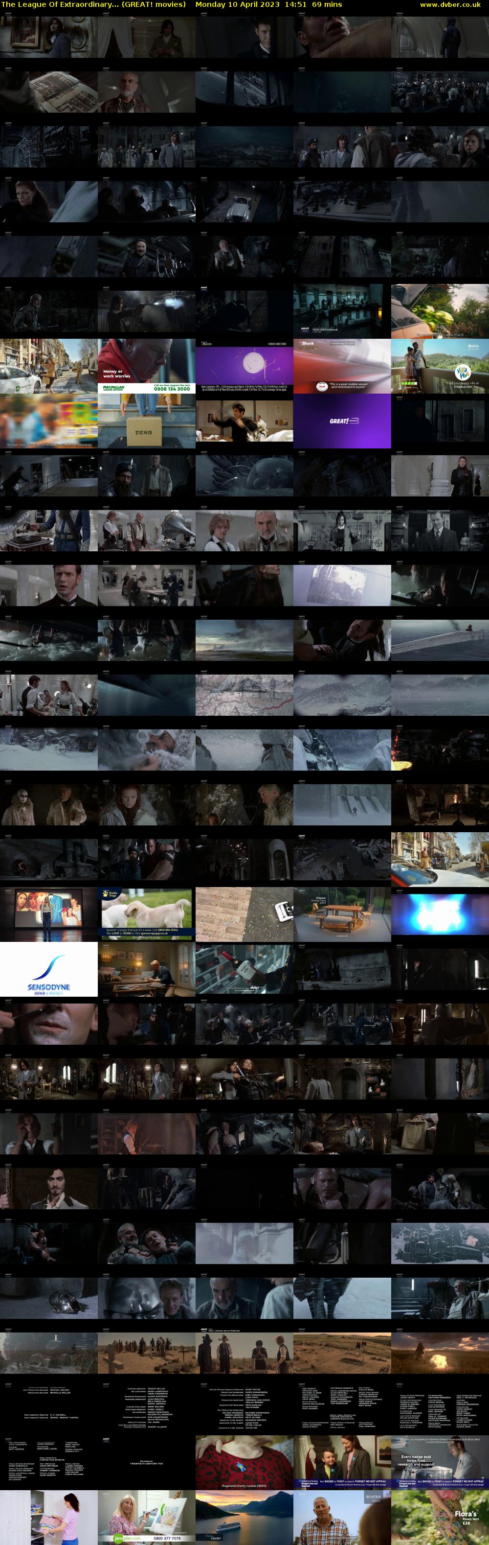 The League Of Extraordinary... (GREAT! movies) Monday 10 April 2023 14:51 - 16:00
