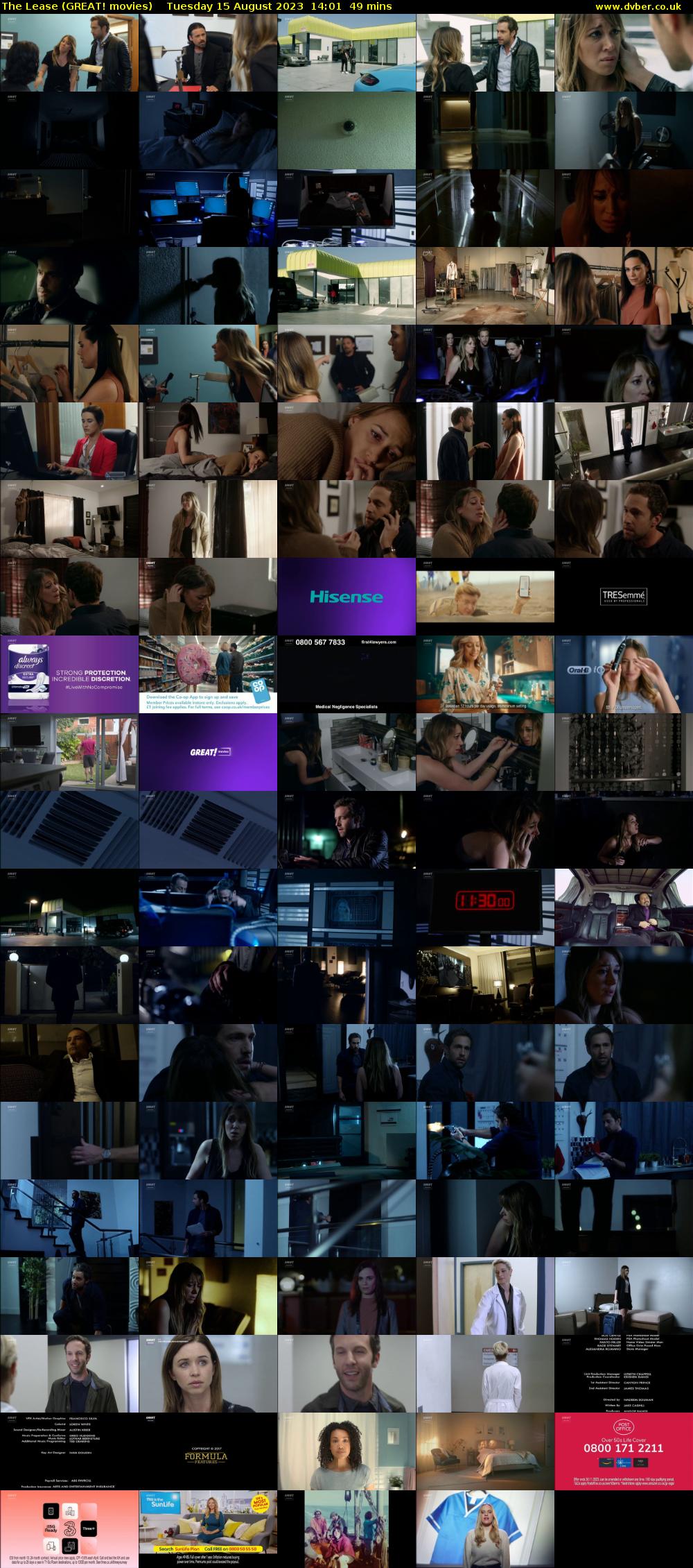 The Lease (GREAT! movies) Tuesday 15 August 2023 14:01 - 14:50