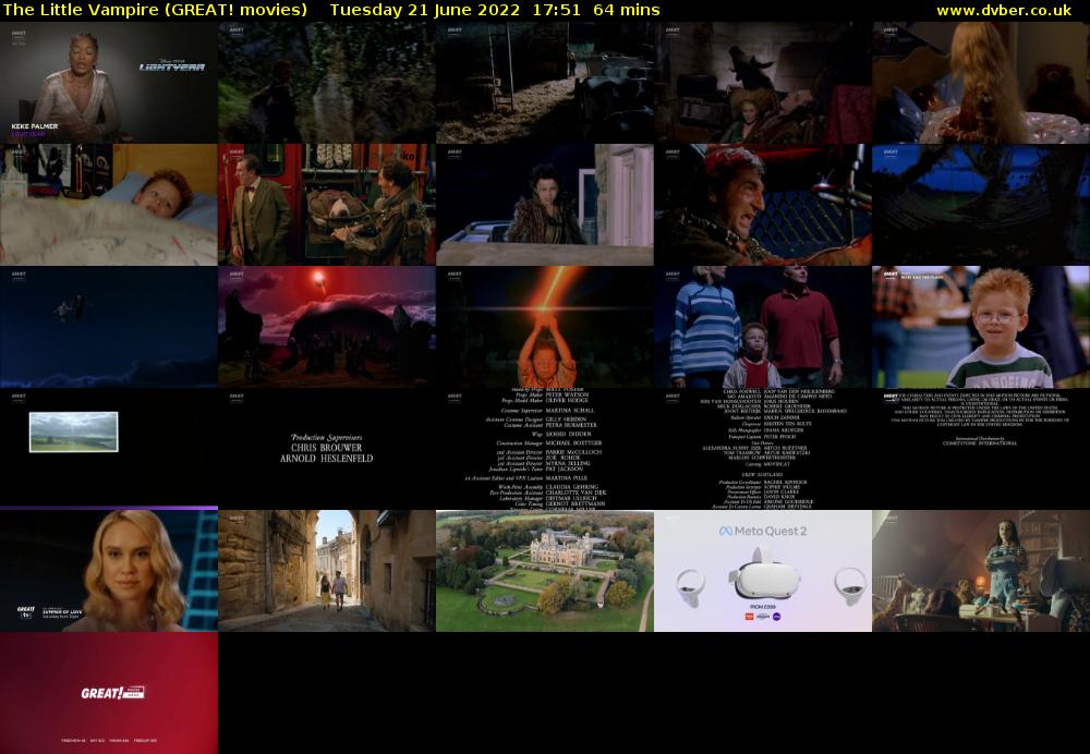 The Little Vampire (GREAT! movies) Tuesday 21 June 2022 17:51 - 18:55