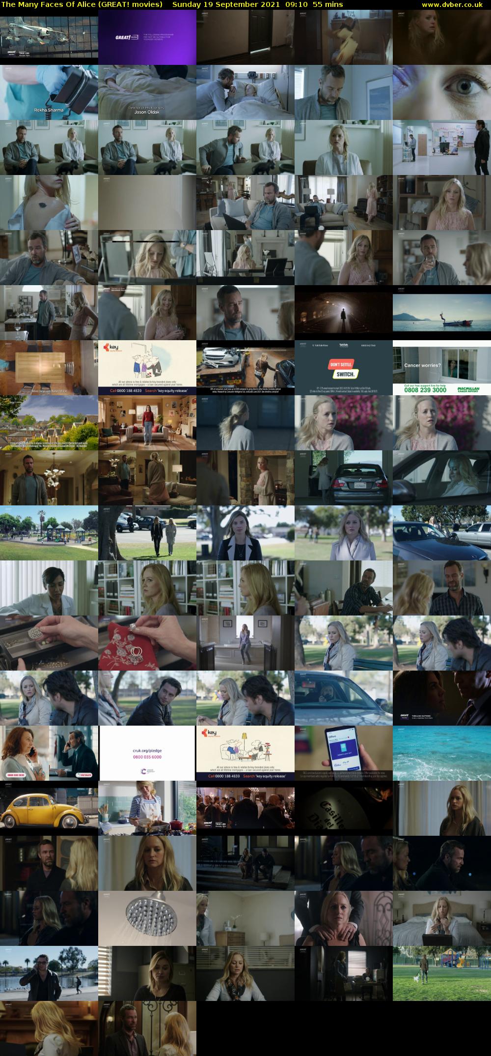 The Many Faces Of Alice (GREAT! movies) Sunday 19 September 2021 09:10 - 10:05