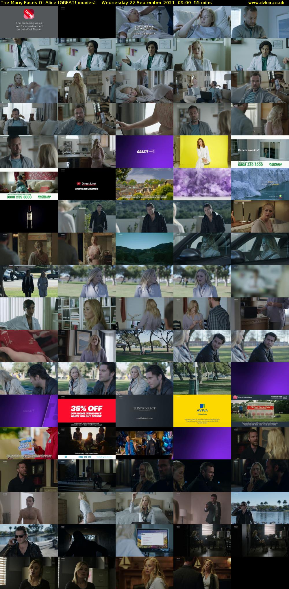 The Many Faces Of Alice (GREAT! movies) Wednesday 22 September 2021 09:00 - 09:55