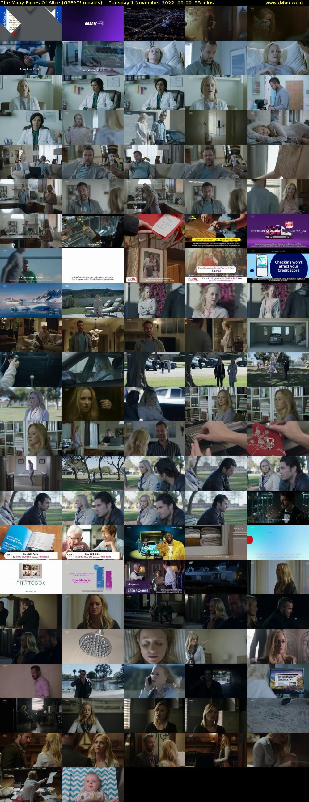 The Many Faces Of Alice (GREAT! movies) Tuesday 1 November 2022 09:00 - 09:55
