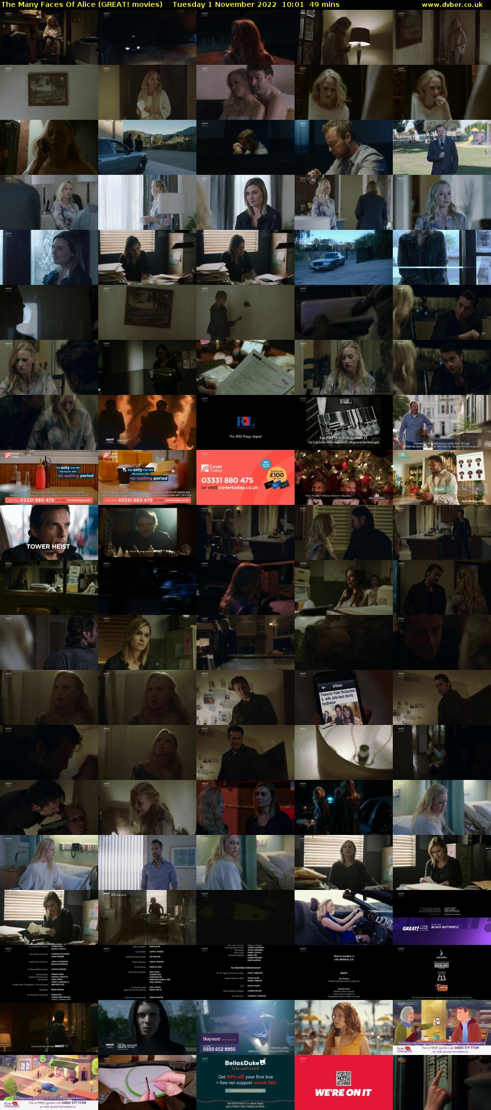 The Many Faces Of Alice (GREAT! movies) Tuesday 1 November 2022 10:01 - 10:50