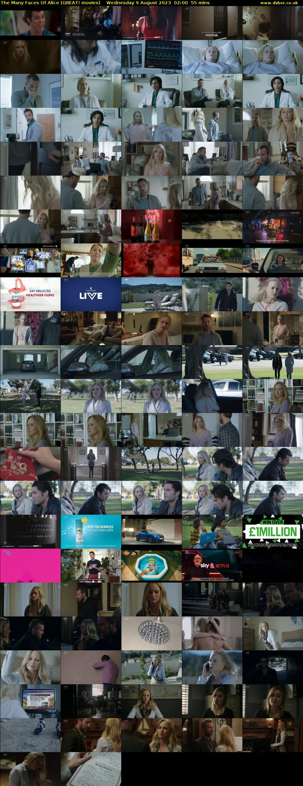 The Many Faces Of Alice (GREAT! movies) Wednesday 9 August 2023 02:00 - 02:55