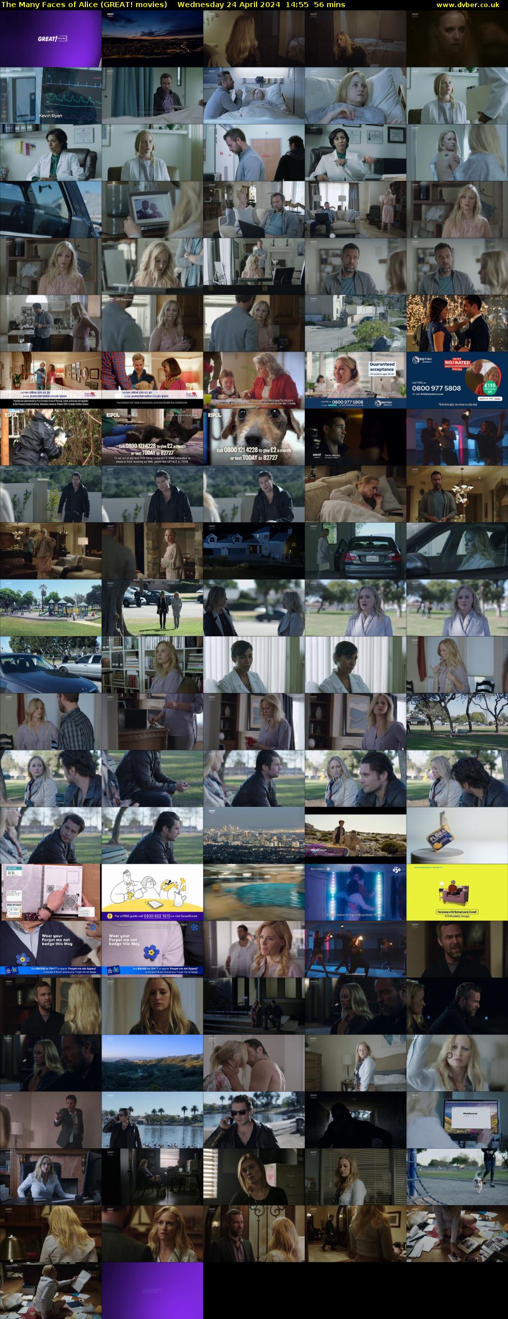 The Many Faces Of Alice (GREAT! movies) Wednesday 24 April 2024 14:55 - 15:51