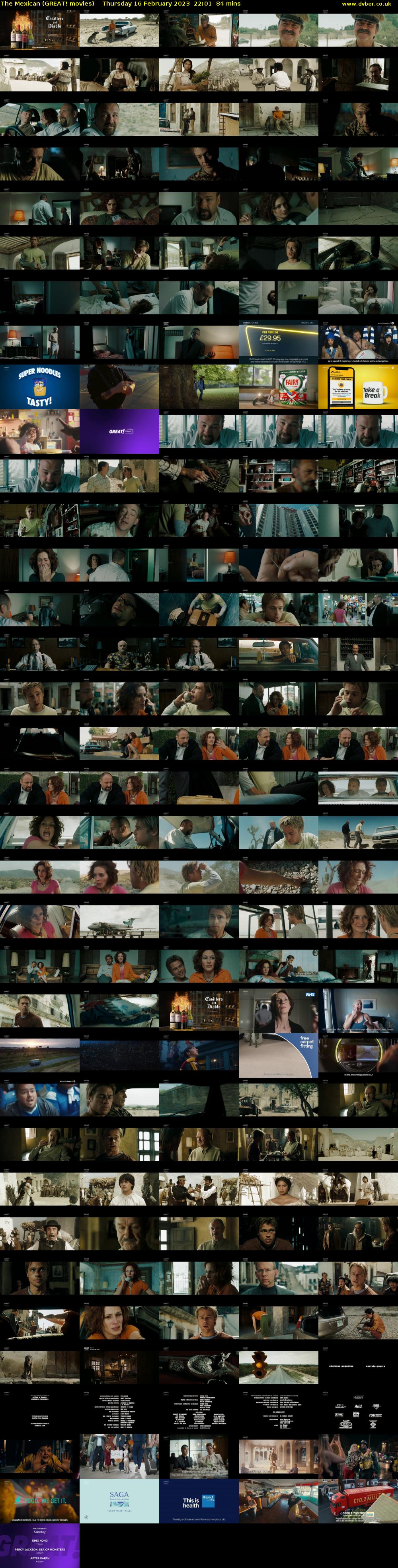 The Mexican (GREAT! movies) Thursday 16 February 2023 22:01 - 23:25