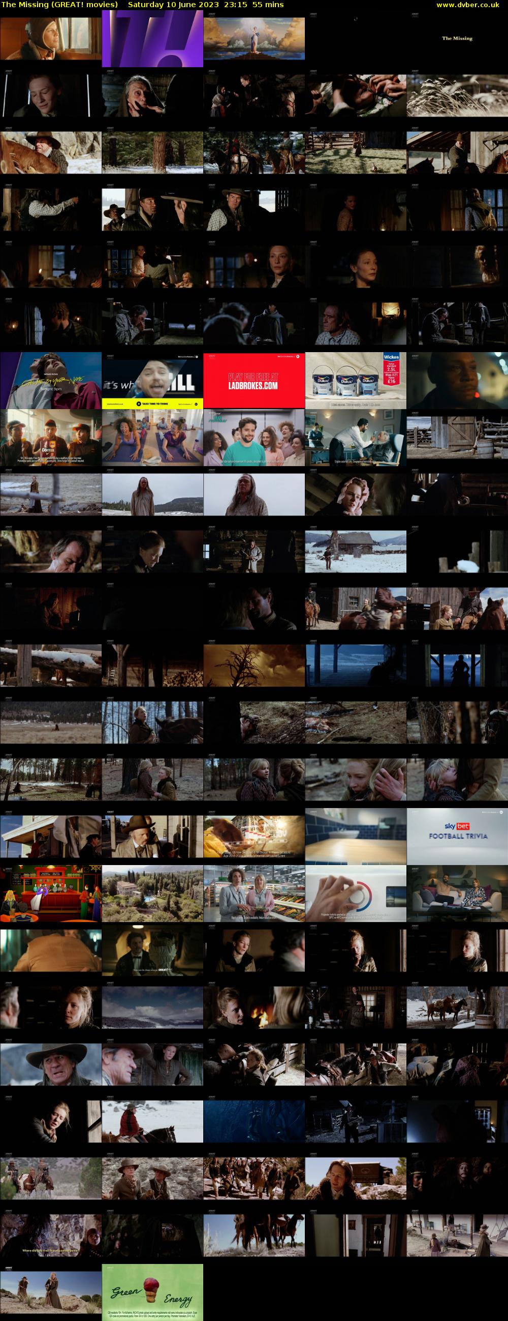 The Missing (GREAT! movies) Saturday 10 June 2023 23:15 - 00:10