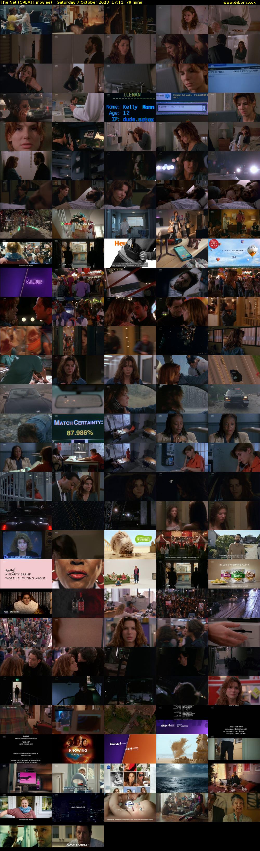 The Net (GREAT! movies) Saturday 7 October 2023 17:11 - 18:30