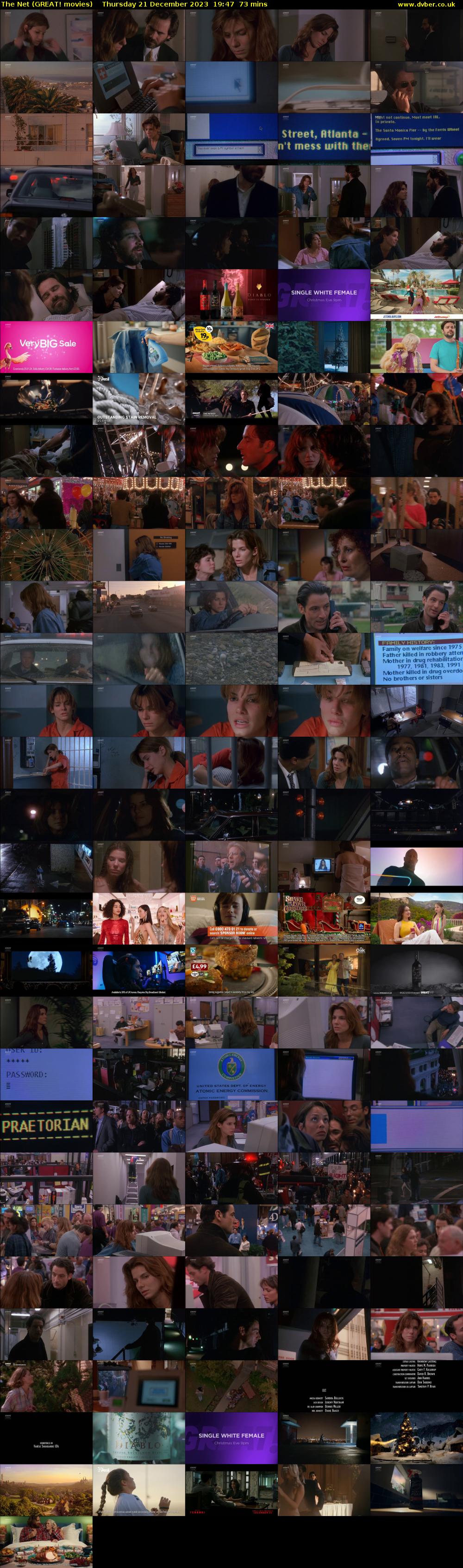 The Net (GREAT! movies) Thursday 21 December 2023 19:47 - 21:00
