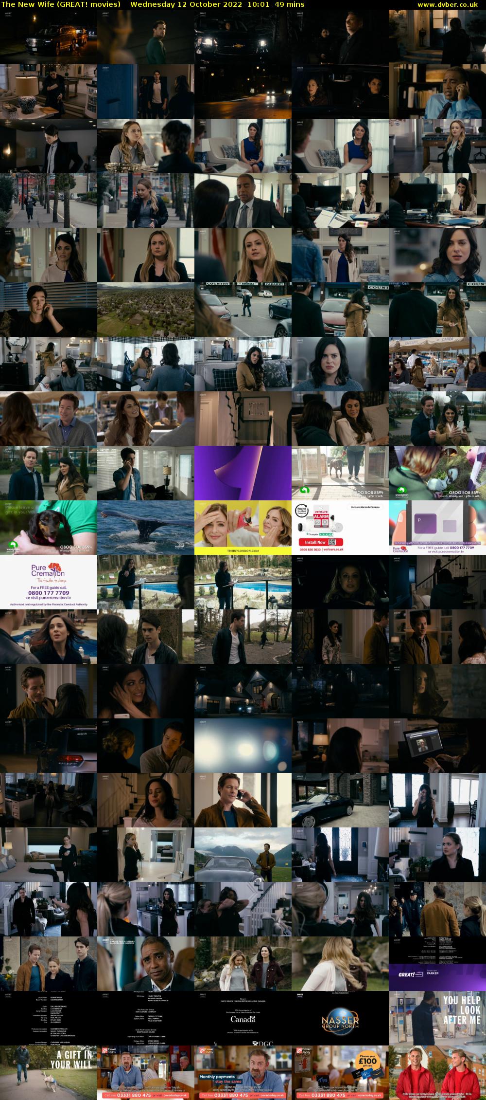 The New Wife (GREAT! movies) Wednesday 12 October 2022 10:01 - 10:50