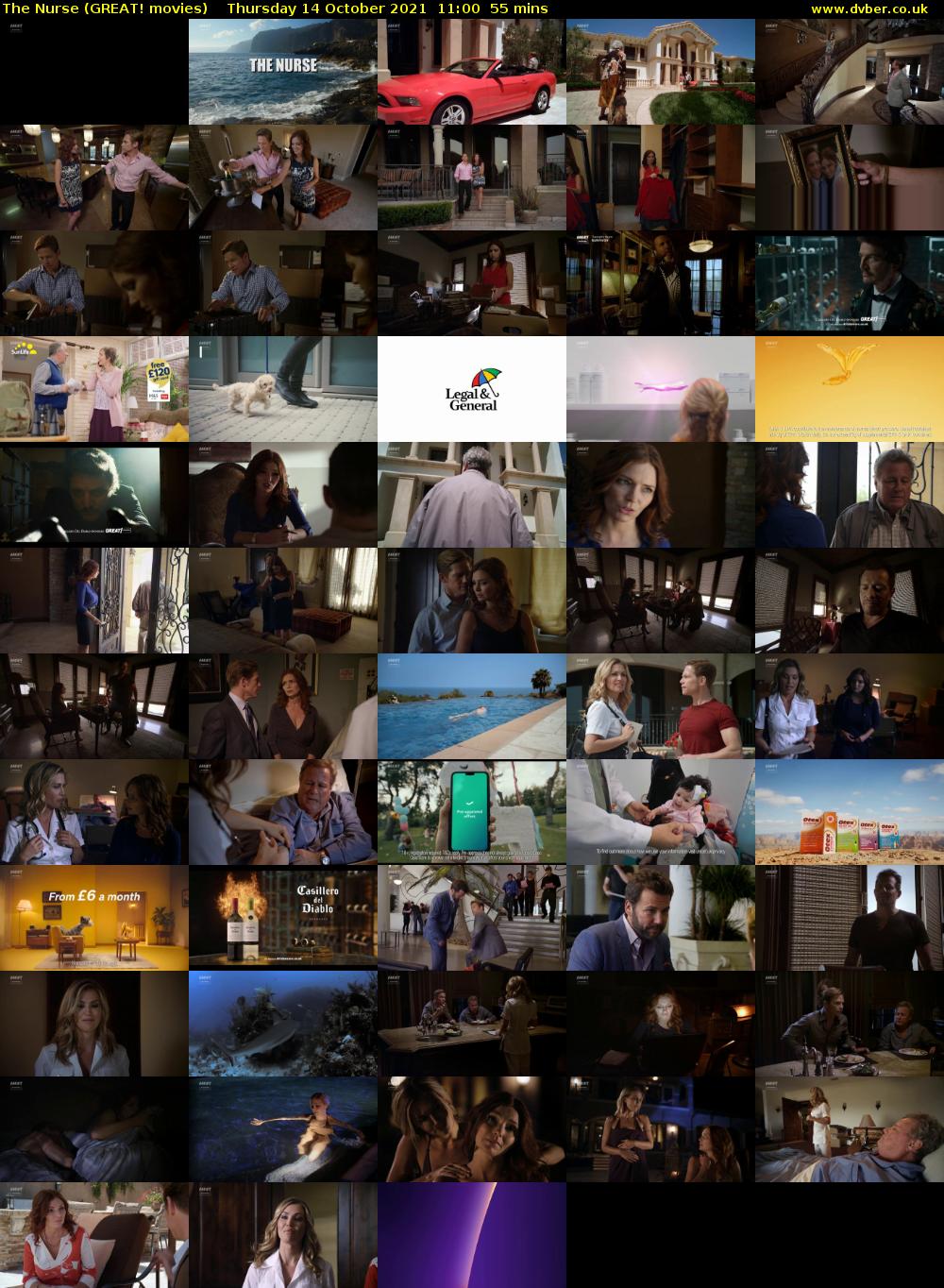 The Nurse (GREAT! movies) Thursday 14 October 2021 11:00 - 11:55