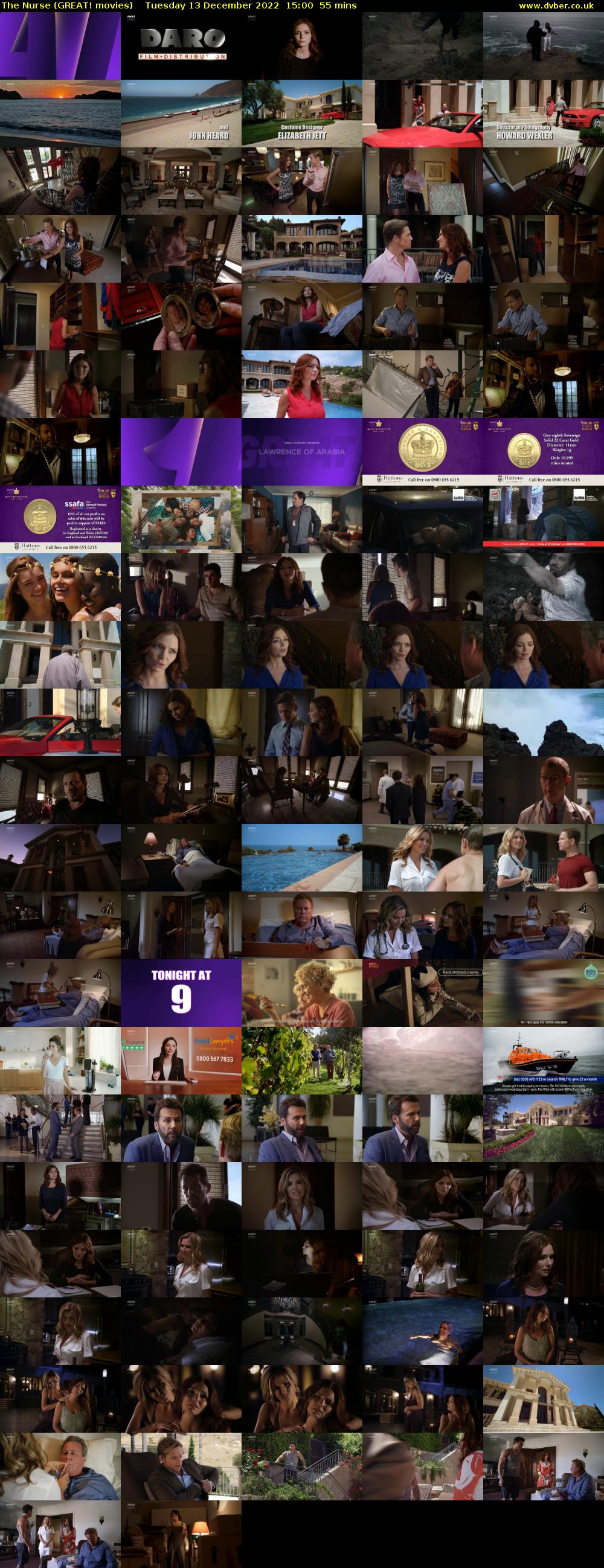 The Nurse (GREAT! movies) Tuesday 13 December 2022 15:00 - 15:55