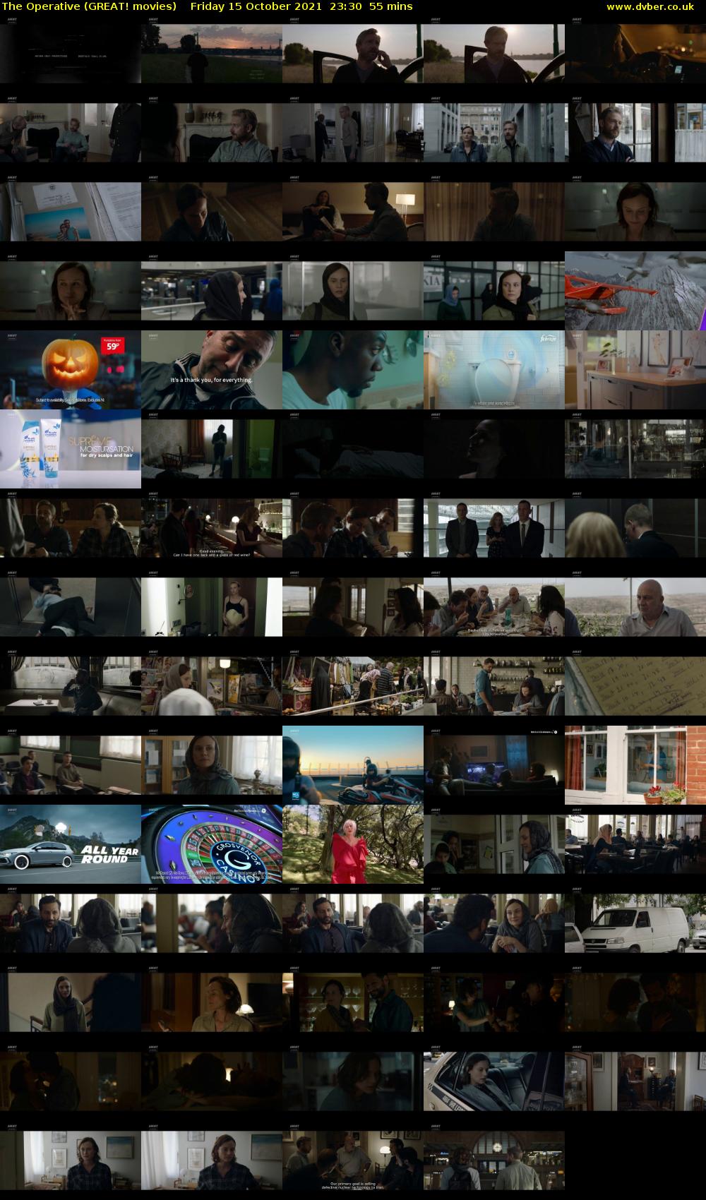 The Operative (GREAT! movies) Friday 15 October 2021 23:30 - 00:25