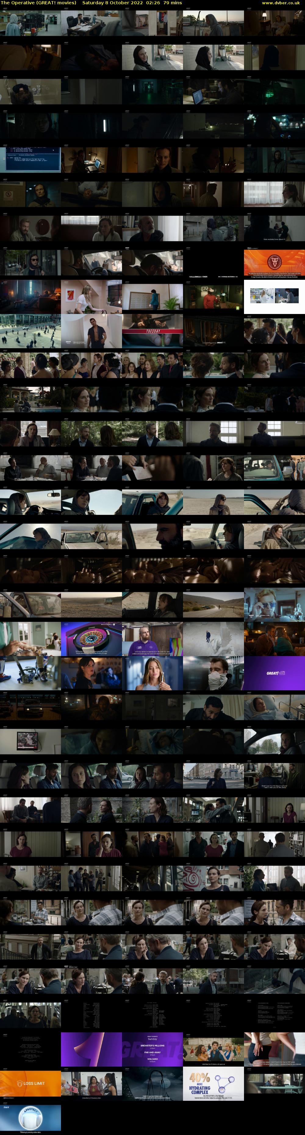 The Operative (GREAT! movies) Saturday 8 October 2022 02:26 - 03:45