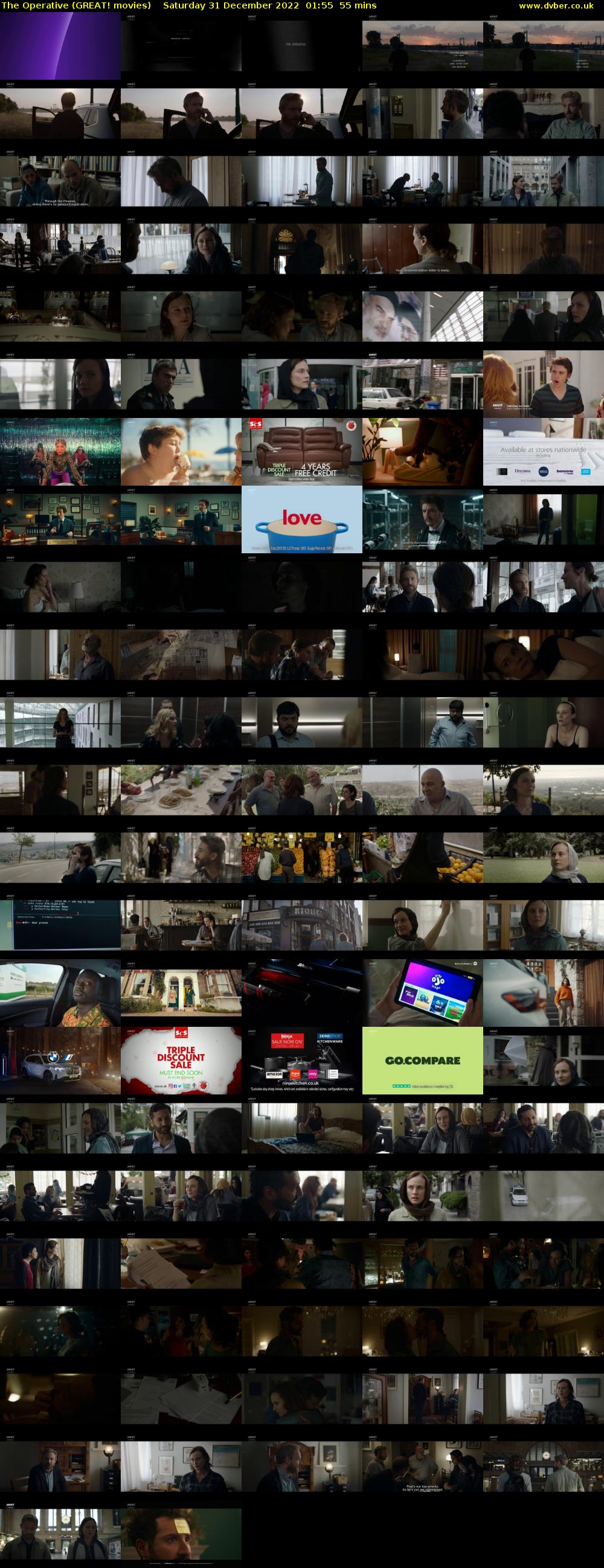 The Operative (GREAT! movies) Saturday 31 December 2022 01:55 - 02:50
