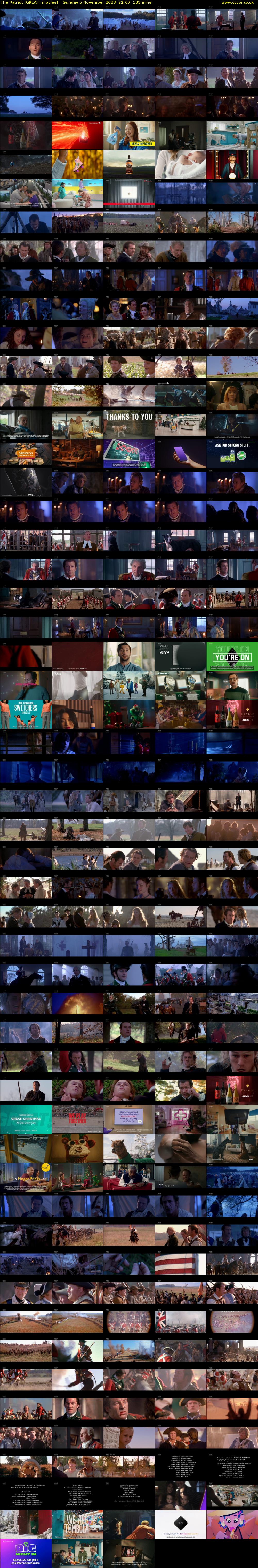The Patriot (GREAT! movies) Sunday 5 November 2023 22:07 - 00:20