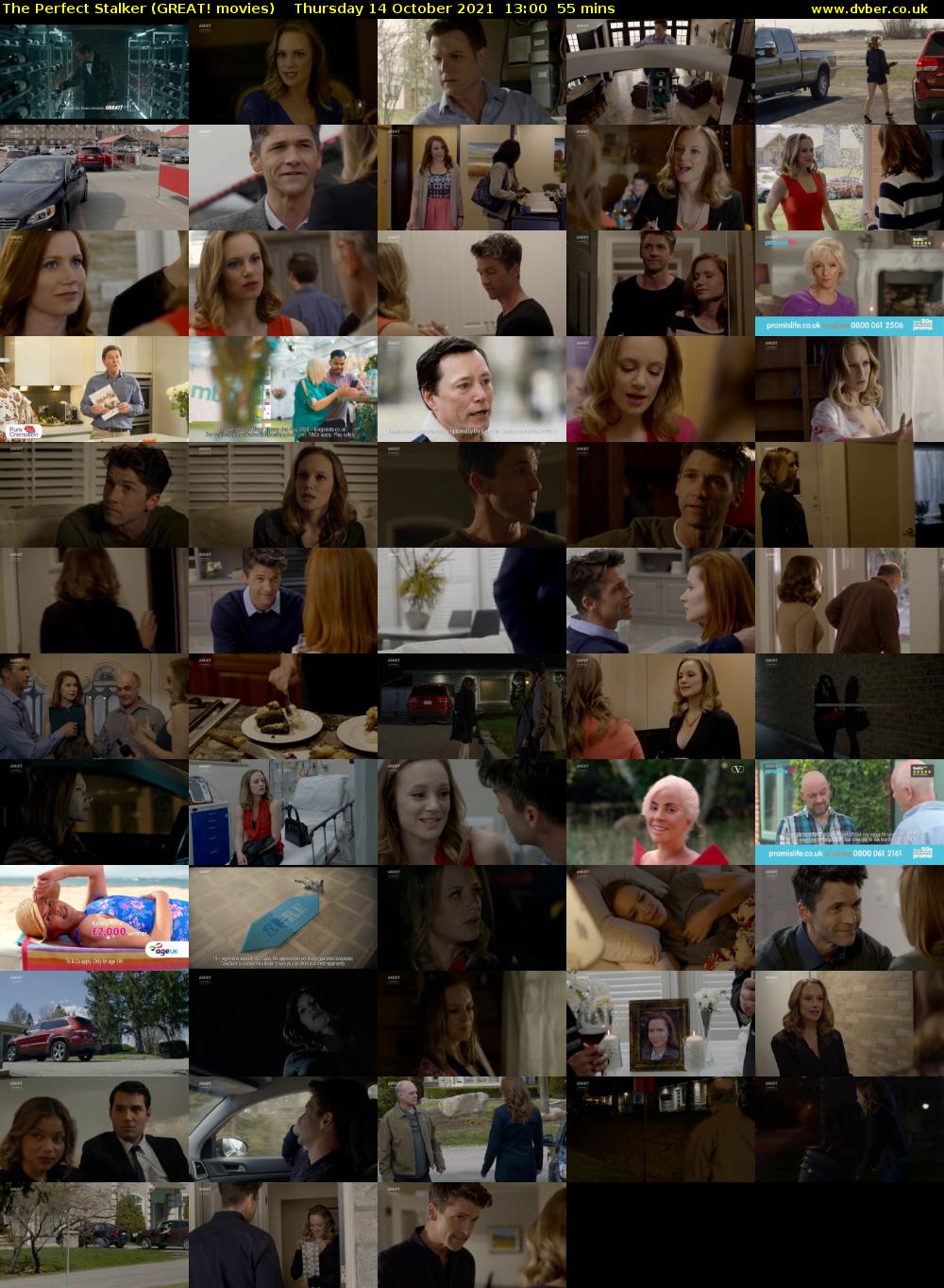 The Perfect Stalker (GREAT! movies) Thursday 14 October 2021 13:00 - 13:55