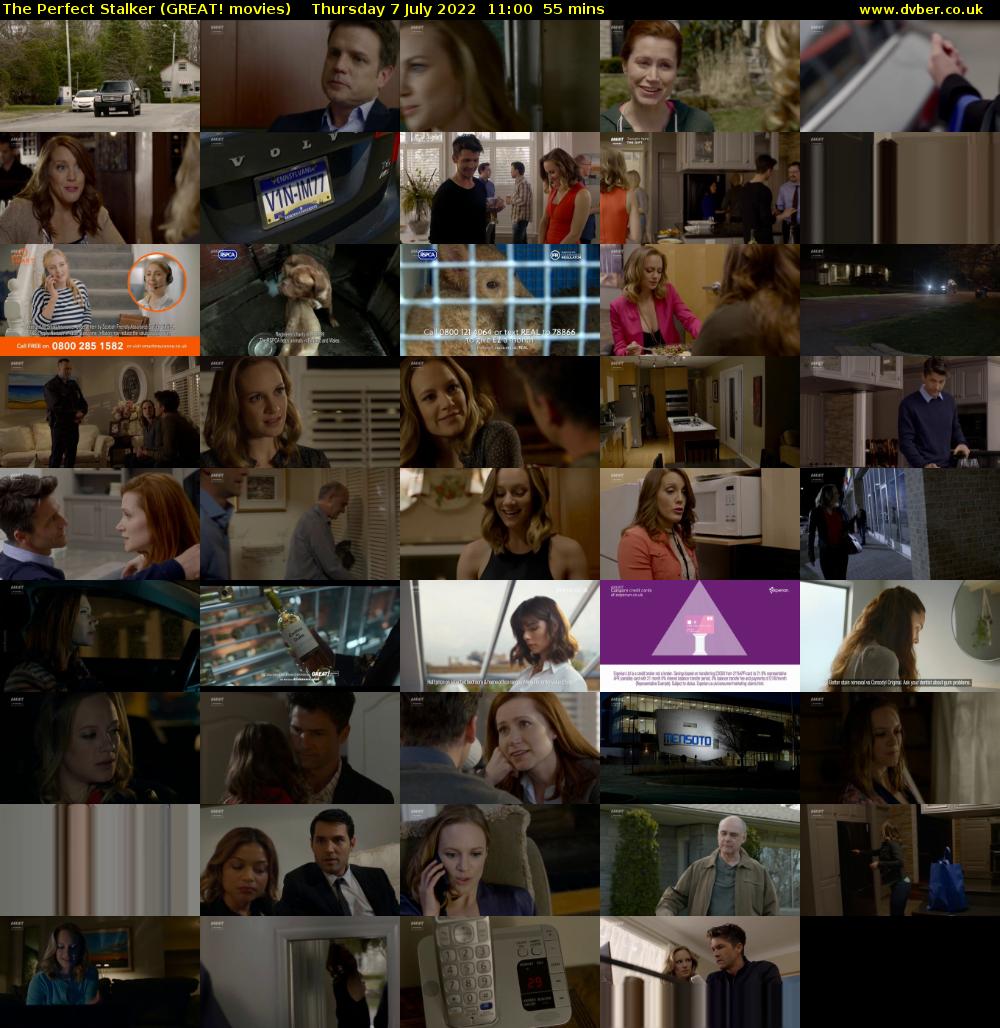 The Perfect Stalker (GREAT! movies) Thursday 7 July 2022 11:00 - 11:55