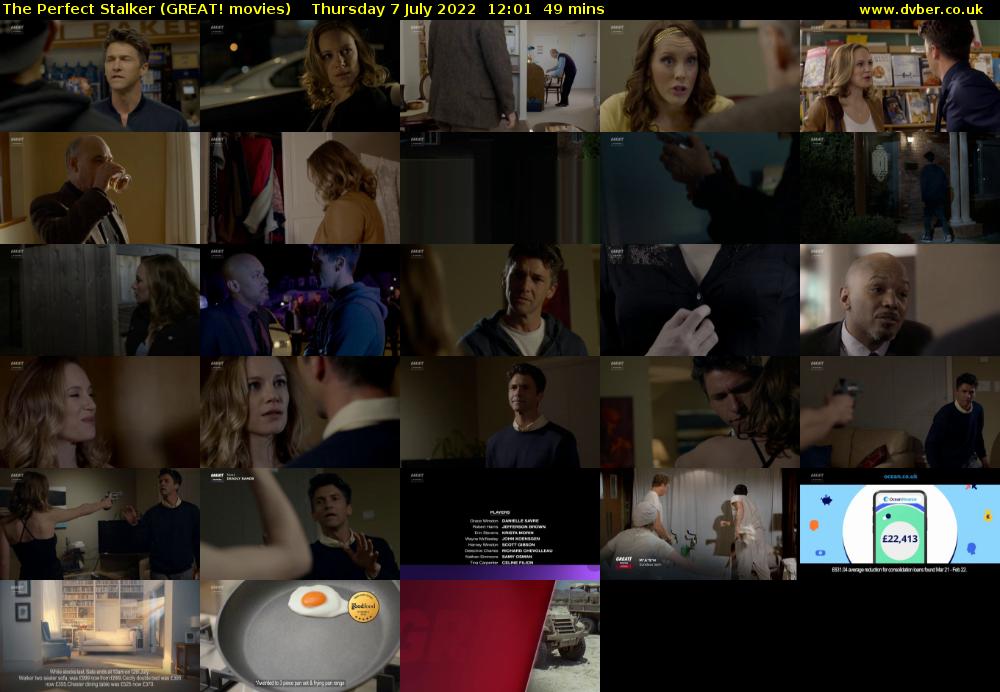 The Perfect Stalker (GREAT! movies) Thursday 7 July 2022 12:01 - 12:50