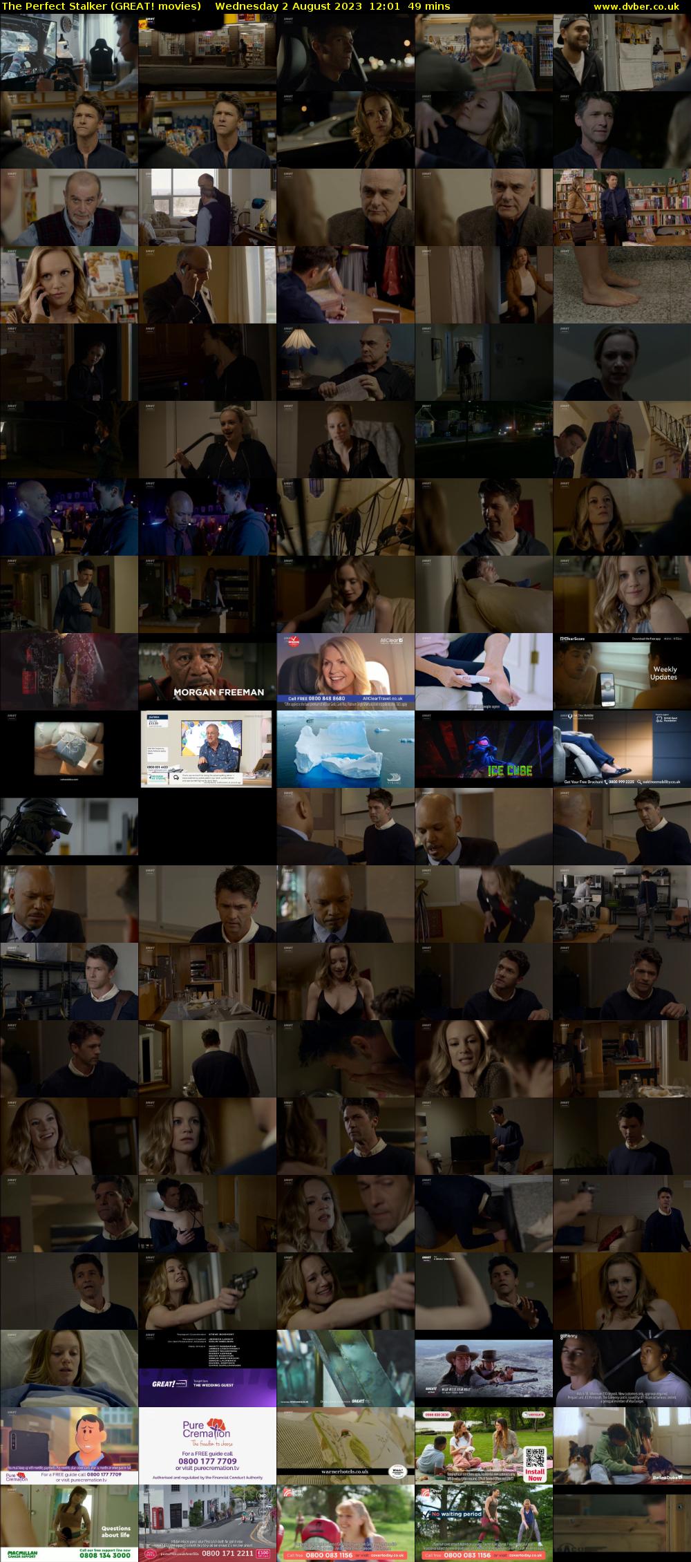 The Perfect Stalker (GREAT! movies) Wednesday 2 August 2023 12:01 - 12:50