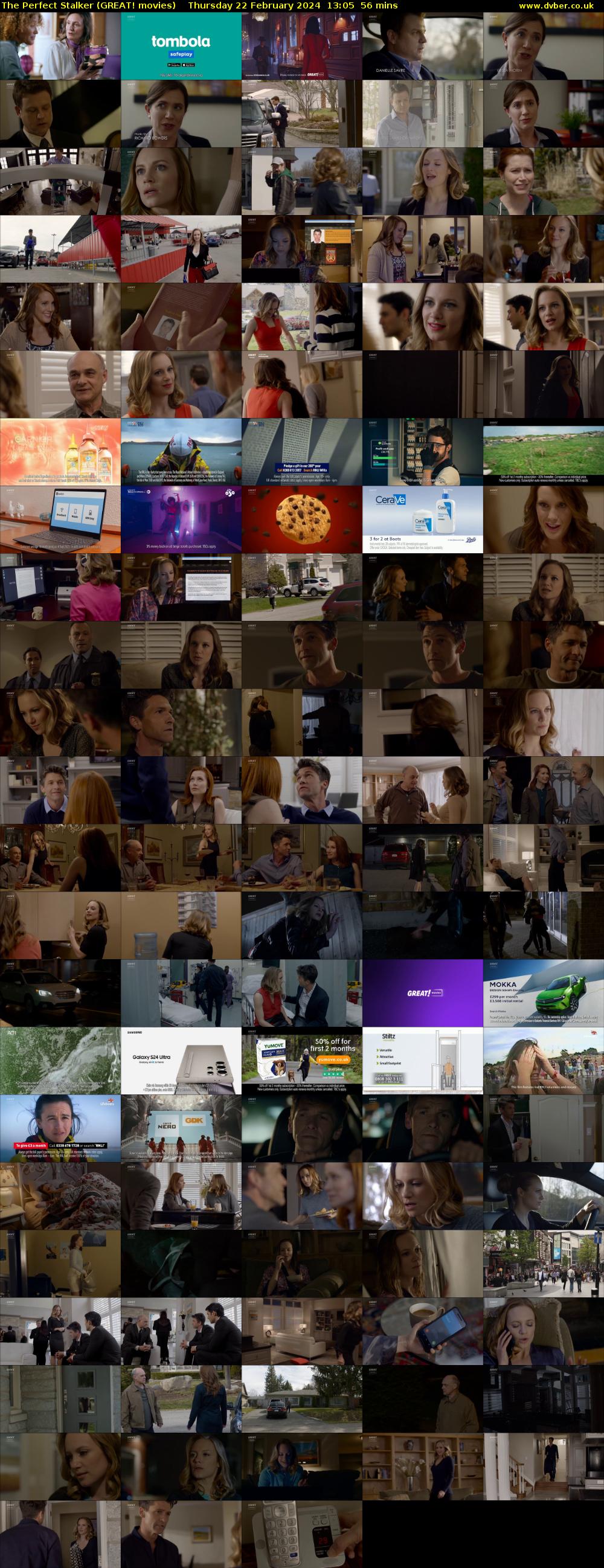 The Perfect Stalker (GREAT! movies) Thursday 22 February 2024 13:05 - 14:01