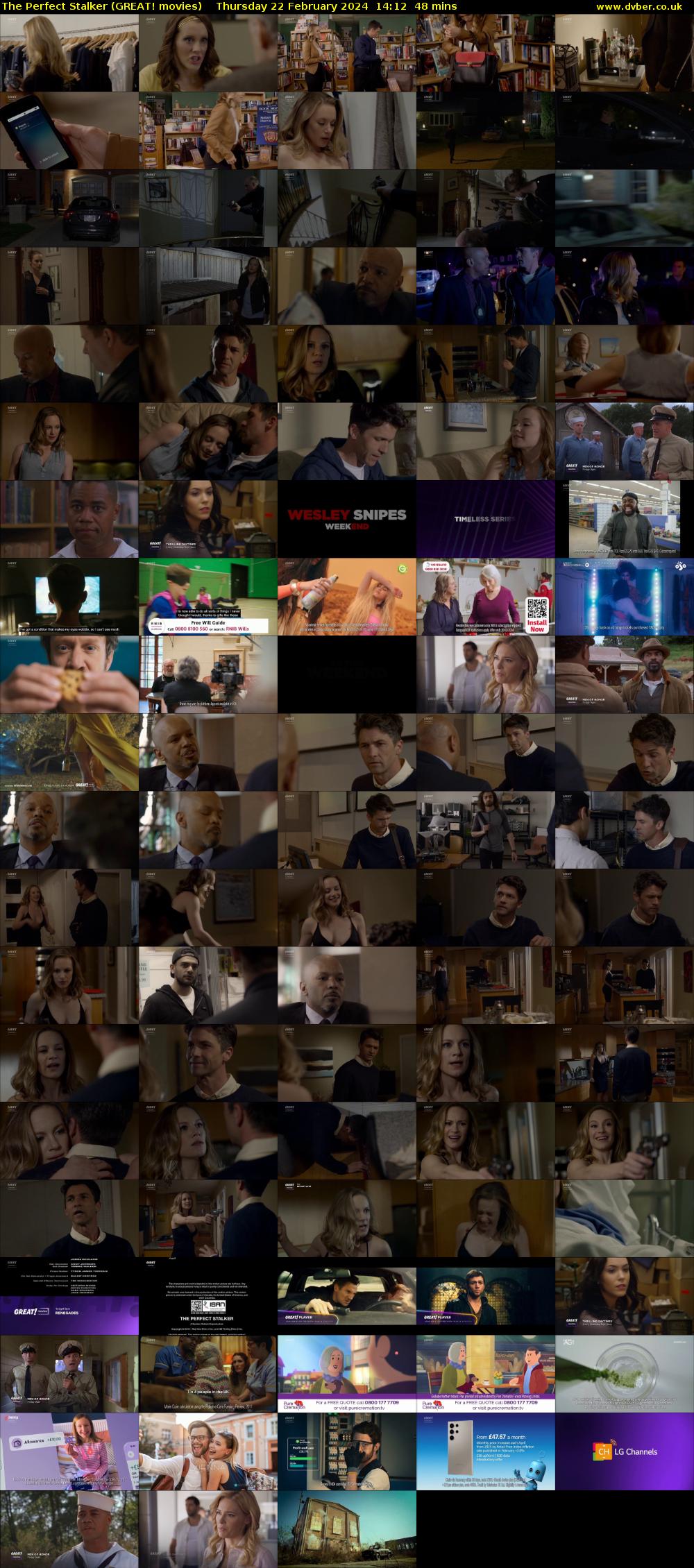 The Perfect Stalker (GREAT! movies) Thursday 22 February 2024 14:12 - 15:00