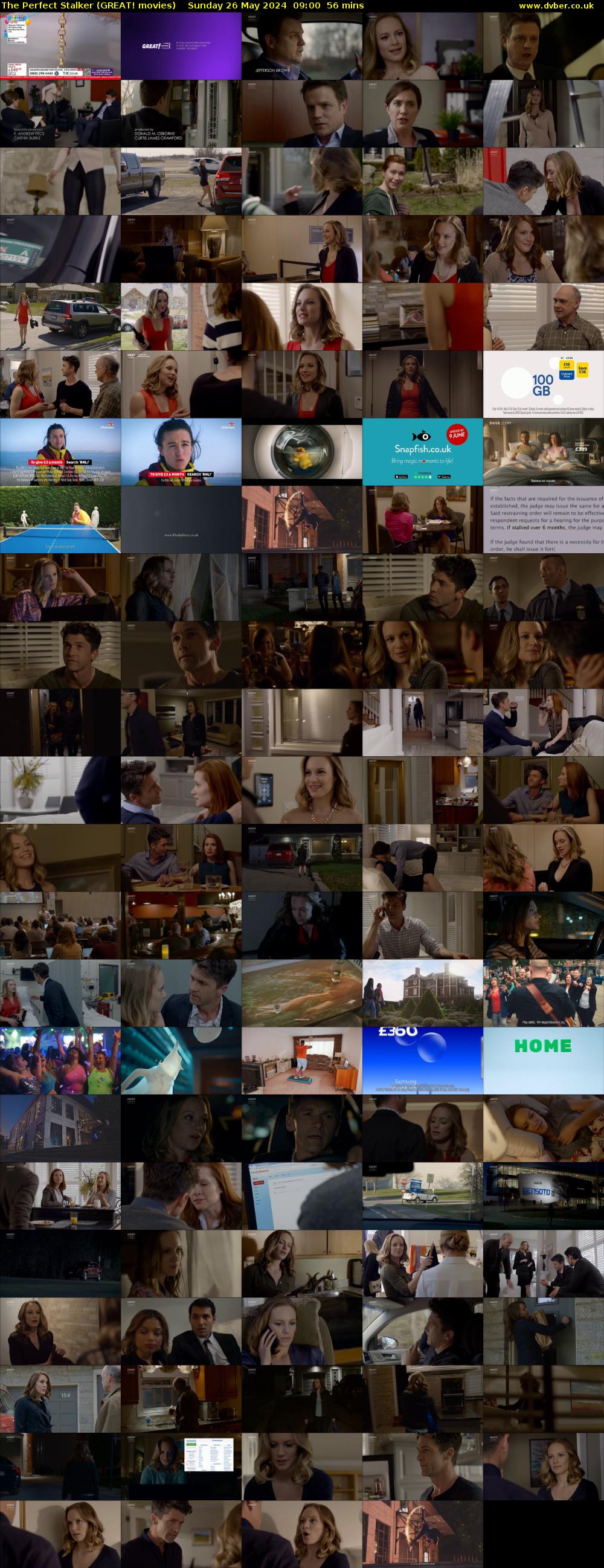 The Perfect Stalker (GREAT! movies) Sunday 26 May 2024 09:00 - 09:56