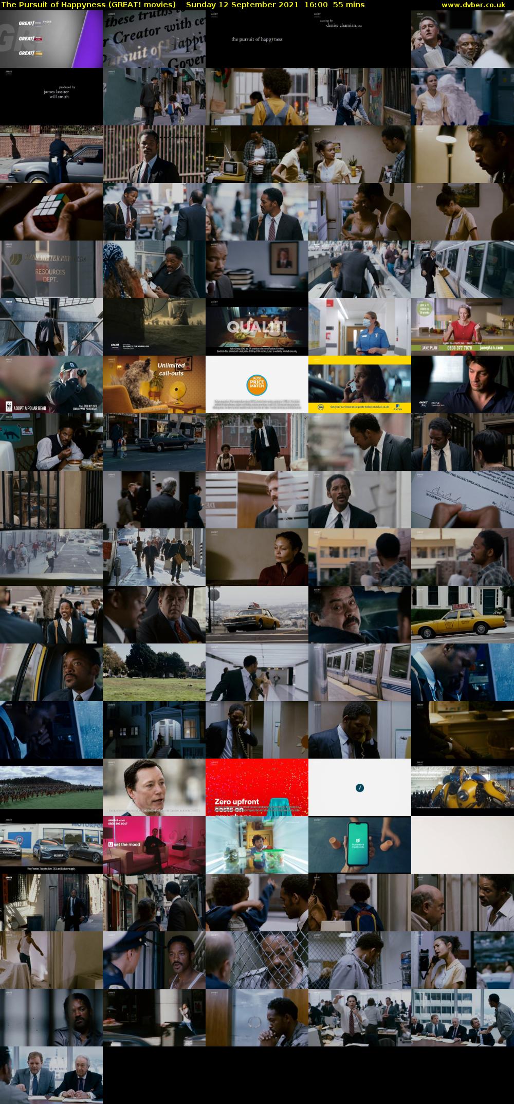 The Pursuit of Happyness (GREAT! movies) Sunday 12 September 2021 16:00 - 16:55