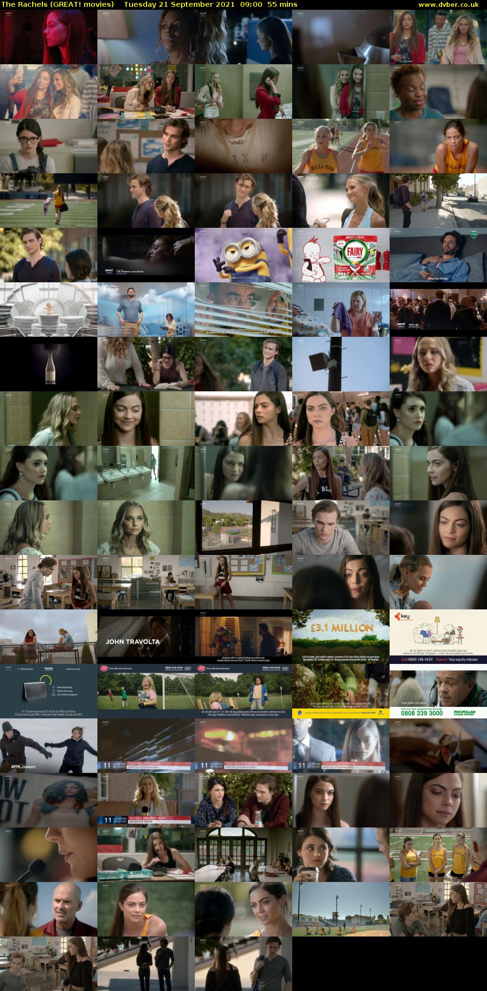 The Rachels (GREAT! movies) Tuesday 21 September 2021 09:00 - 09:55