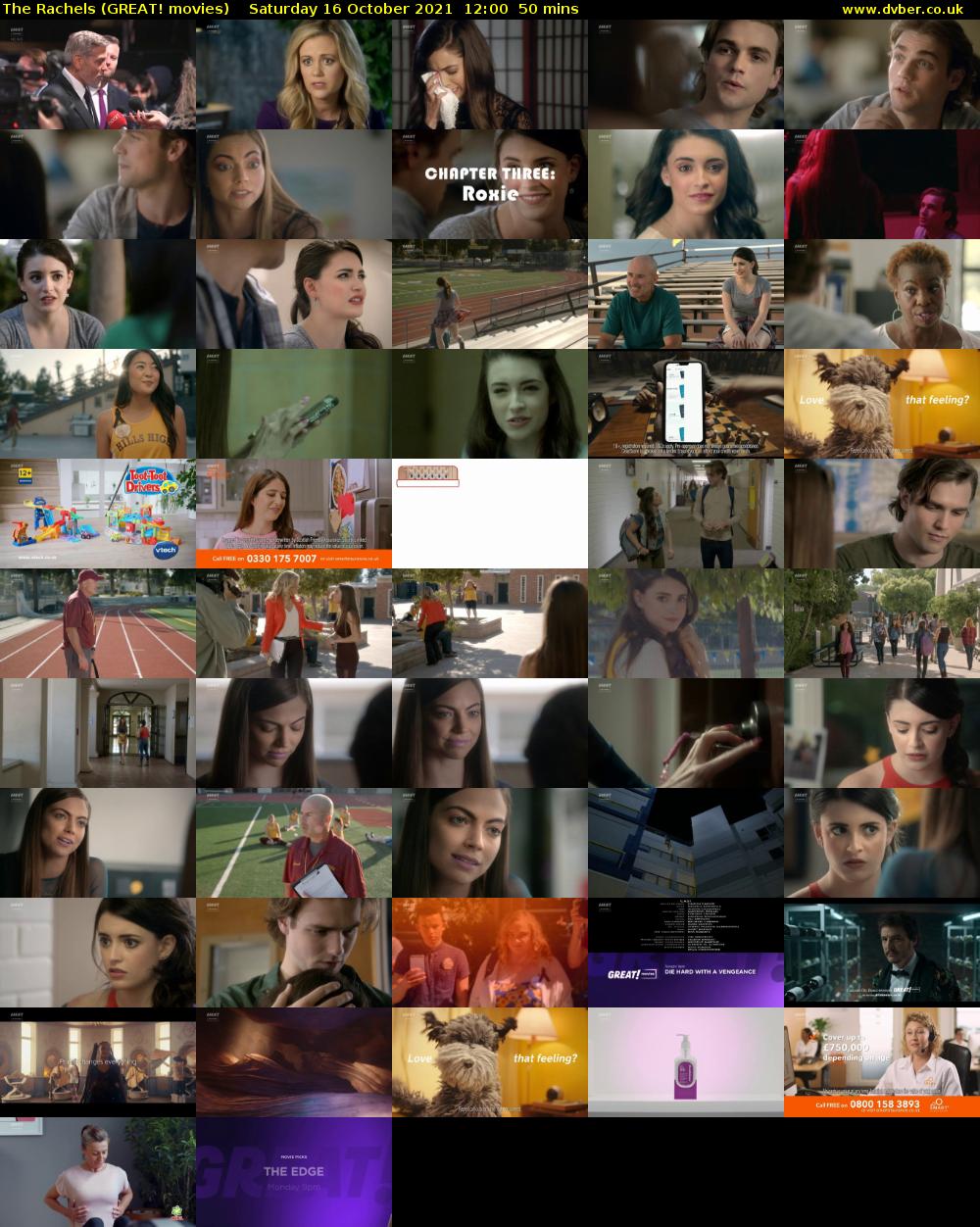 The Rachels (GREAT! movies) Saturday 16 October 2021 12:00 - 12:50