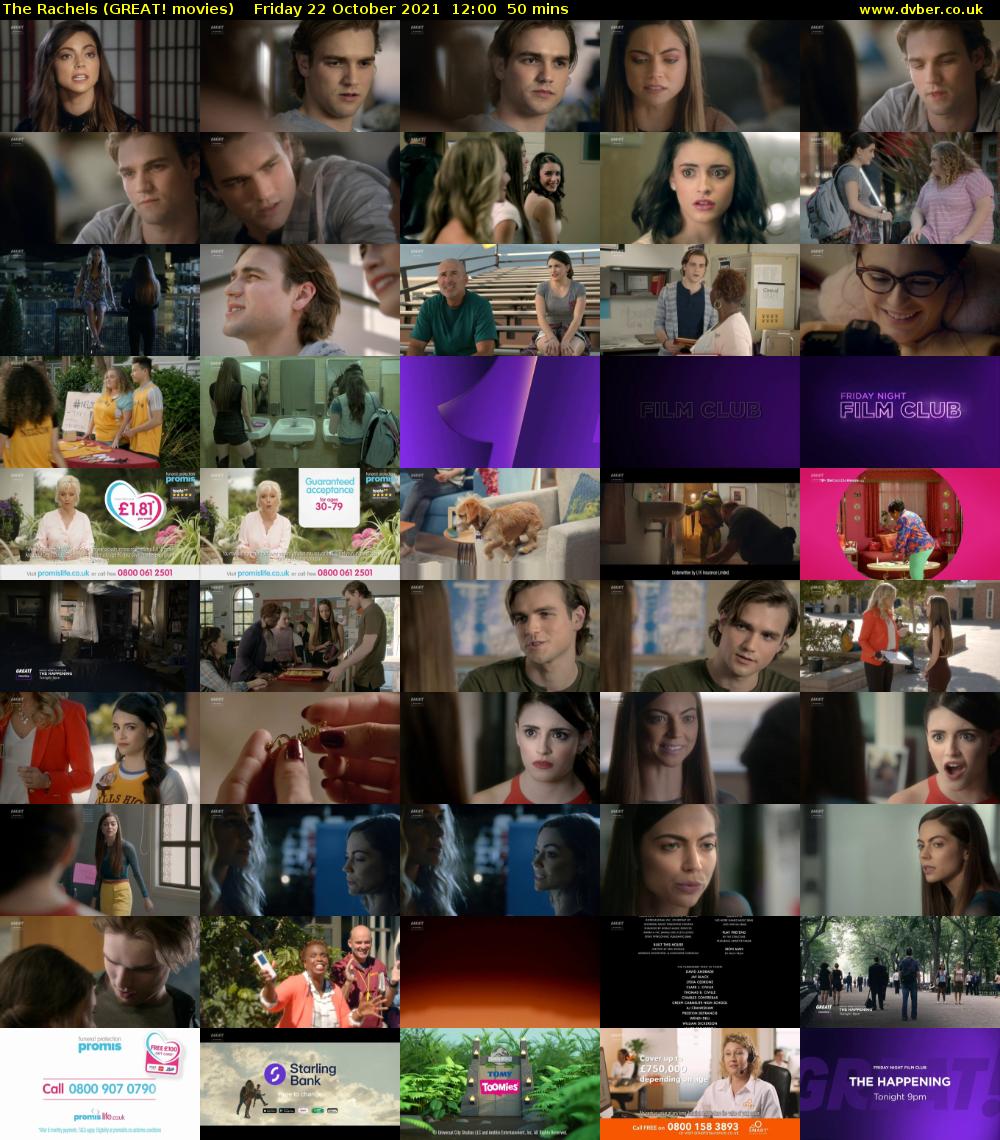 The Rachels (GREAT! movies) Friday 22 October 2021 12:00 - 12:50