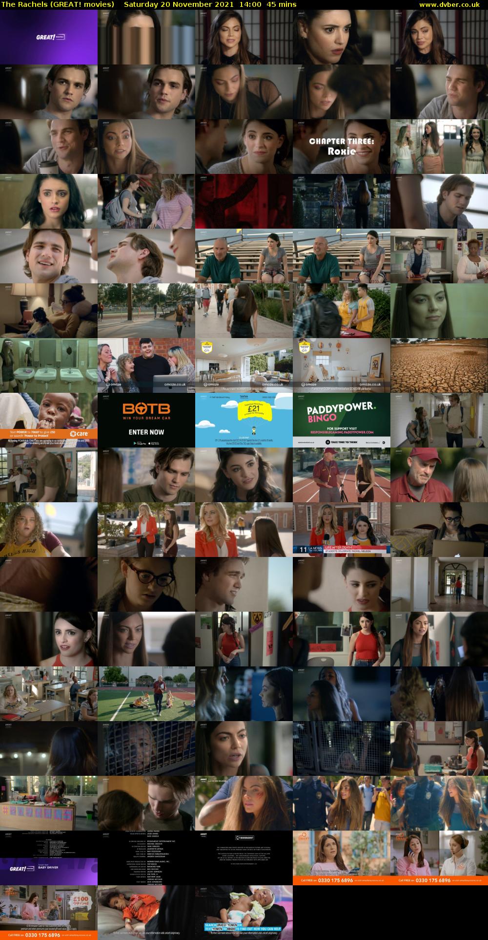 The Rachels (GREAT! movies) Saturday 20 November 2021 14:00 - 14:45