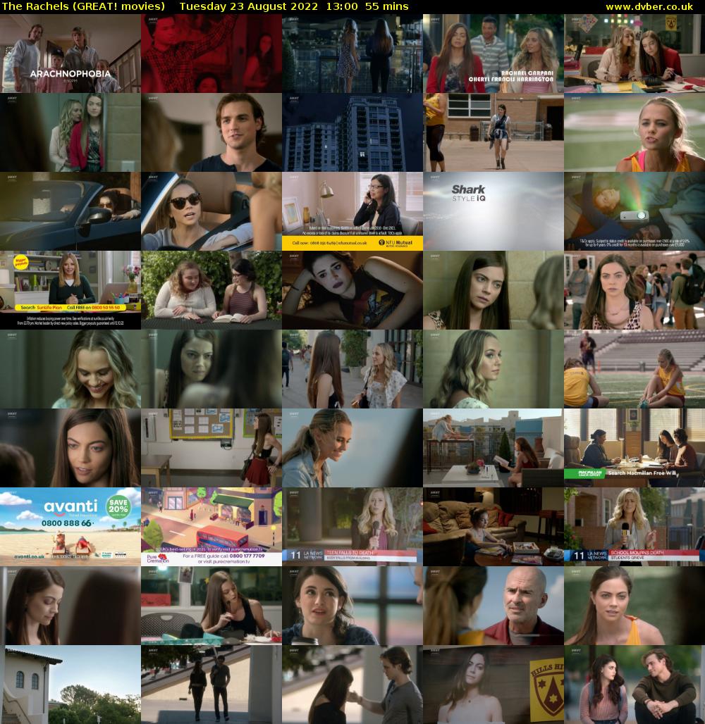 The Rachels (GREAT! movies) Tuesday 23 August 2022 13:00 - 13:55