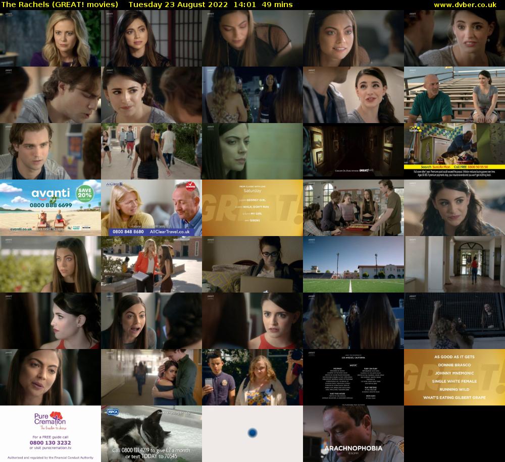 The Rachels (GREAT! movies) Tuesday 23 August 2022 14:01 - 14:50