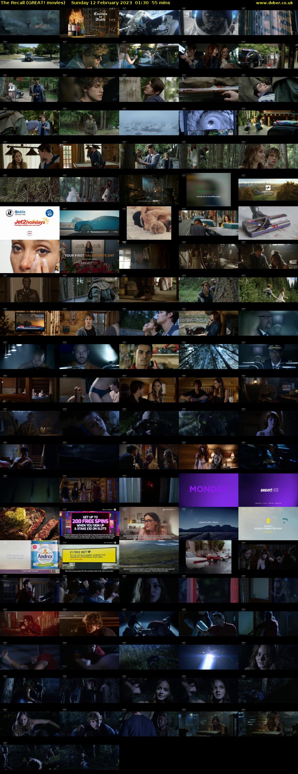 The Recall (GREAT! movies) Sunday 12 February 2023 01:30 - 02:25