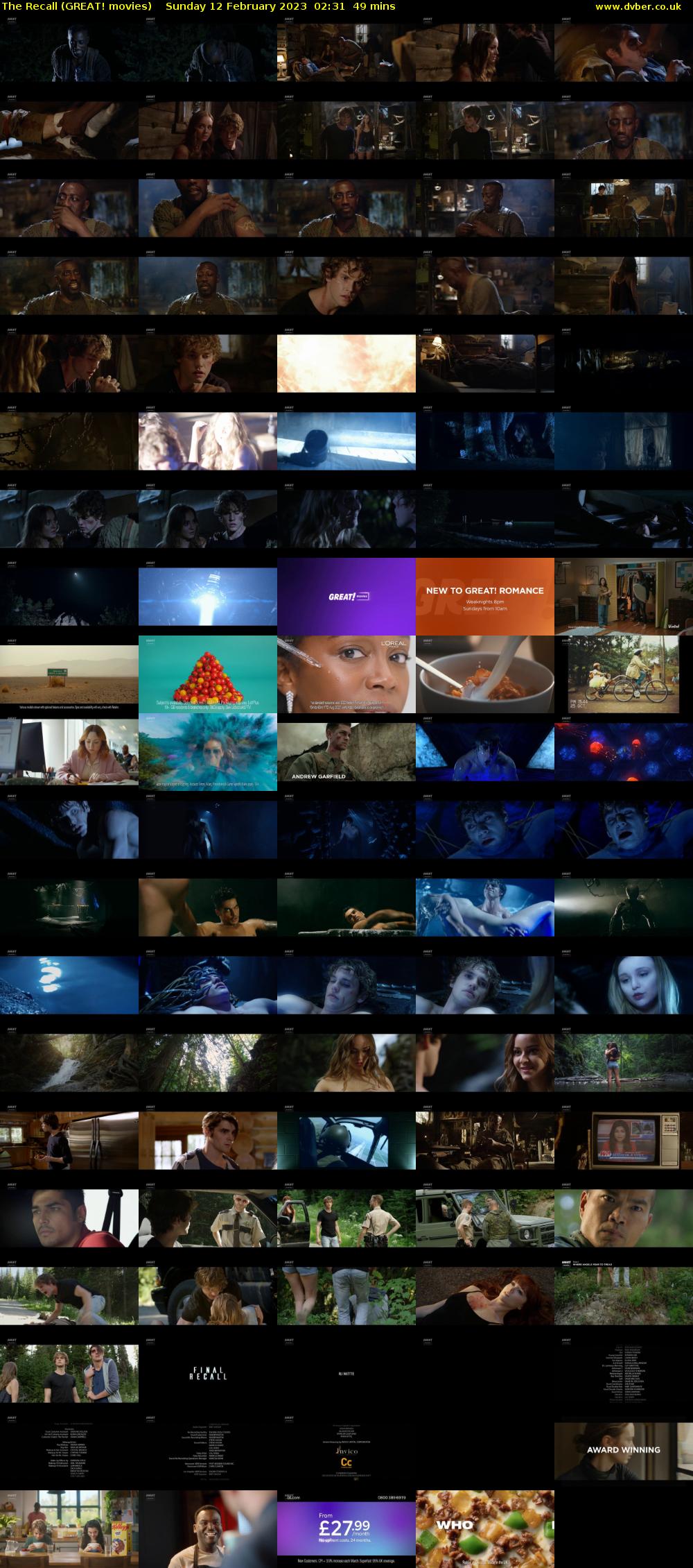 The Recall (GREAT! movies) Sunday 12 February 2023 02:31 - 03:20
