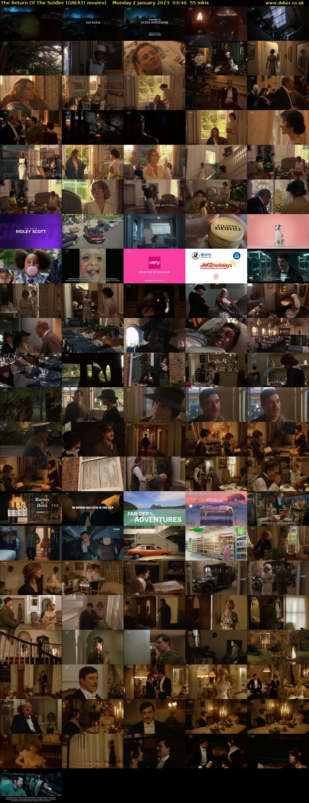 The Return Of The Soldier (GREAT! movies) Monday 2 January 2023 03:40 - 04:35