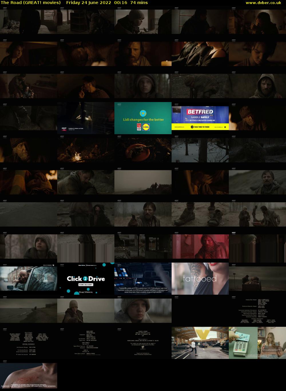 The Road (GREAT! movies) Friday 24 June 2022 00:16 - 01:30