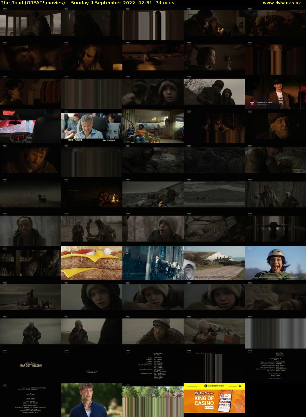 The Road (GREAT! movies) Sunday 4 September 2022 02:31 - 03:45
