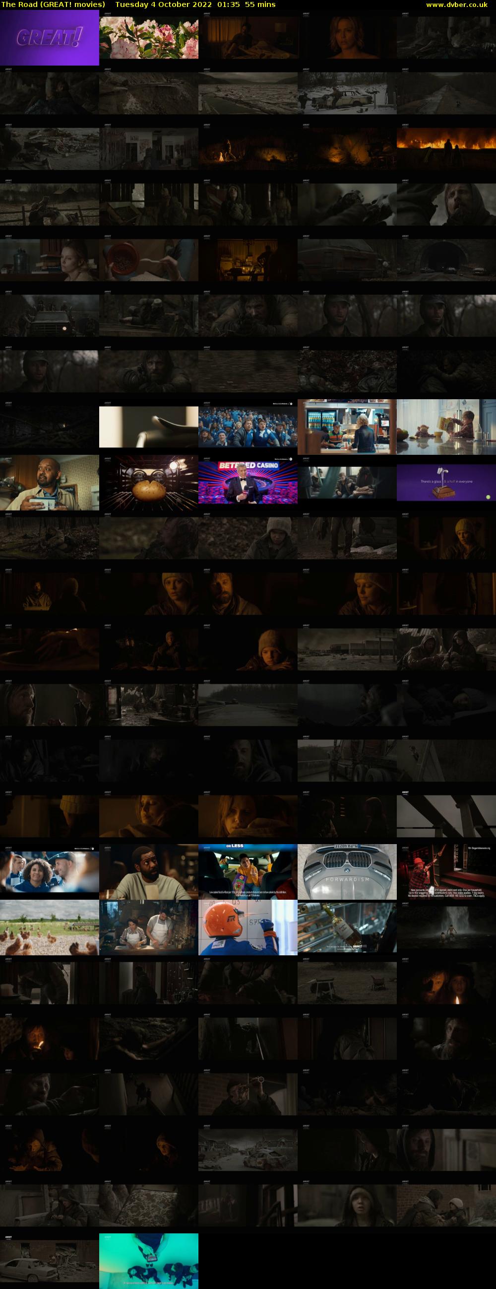 The Road (GREAT! movies) Tuesday 4 October 2022 01:35 - 02:30