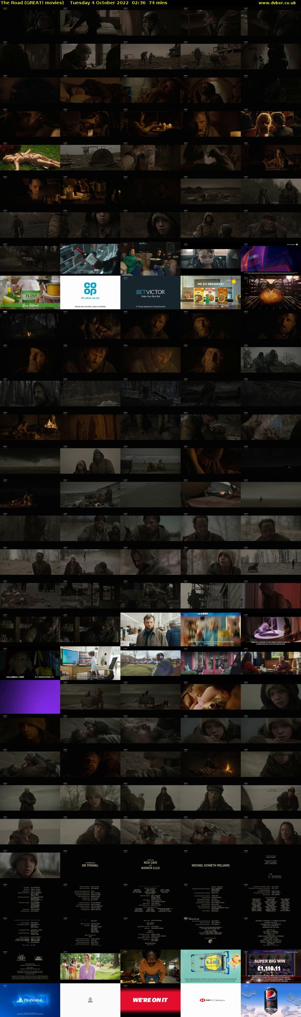 The Road (GREAT! movies) Tuesday 4 October 2022 02:36 - 03:50