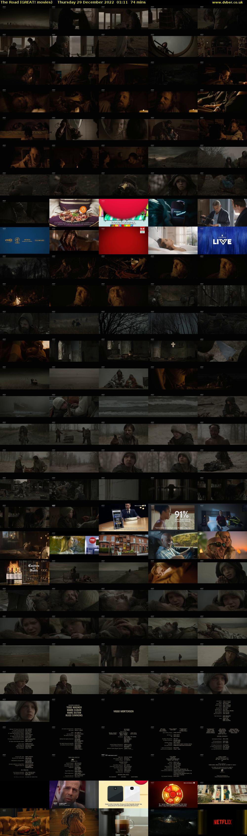 The Road (GREAT! movies) Thursday 29 December 2022 01:11 - 02:25
