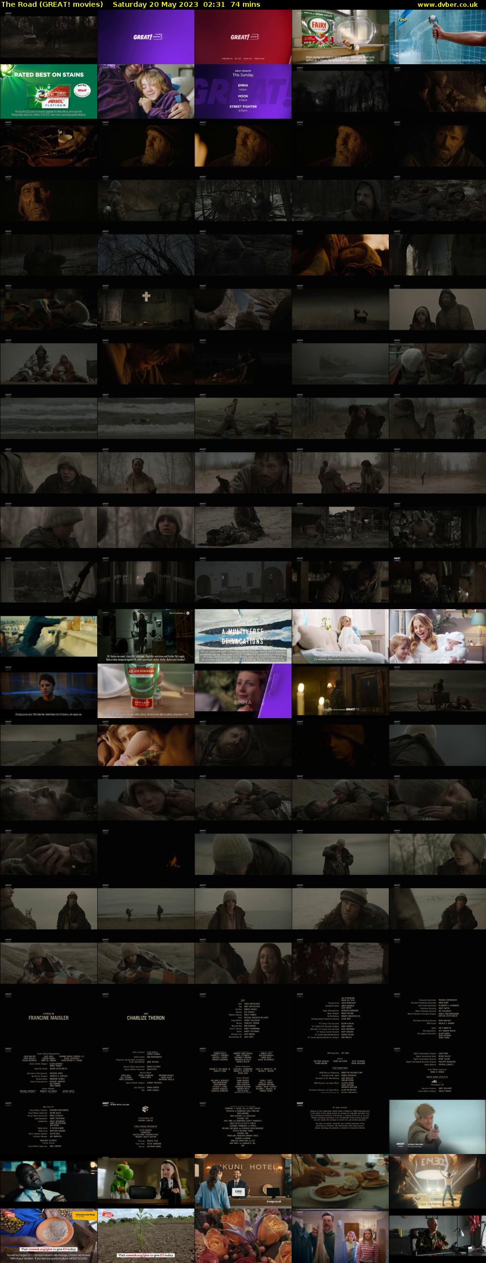 The Road (GREAT! movies) Saturday 20 May 2023 02:31 - 03:45