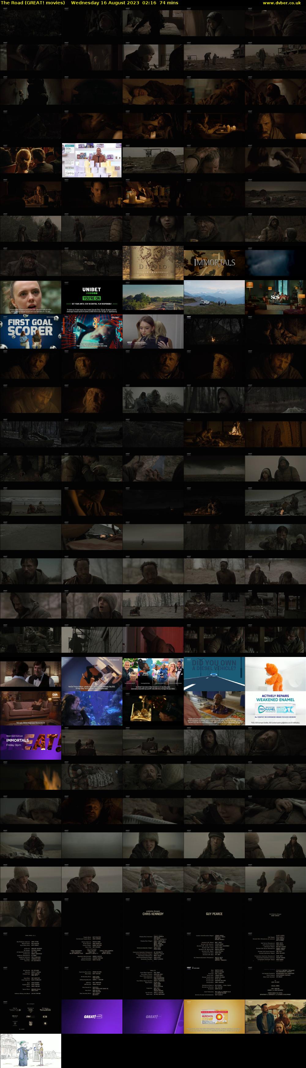 The Road (GREAT! movies) Wednesday 16 August 2023 02:16 - 03:30