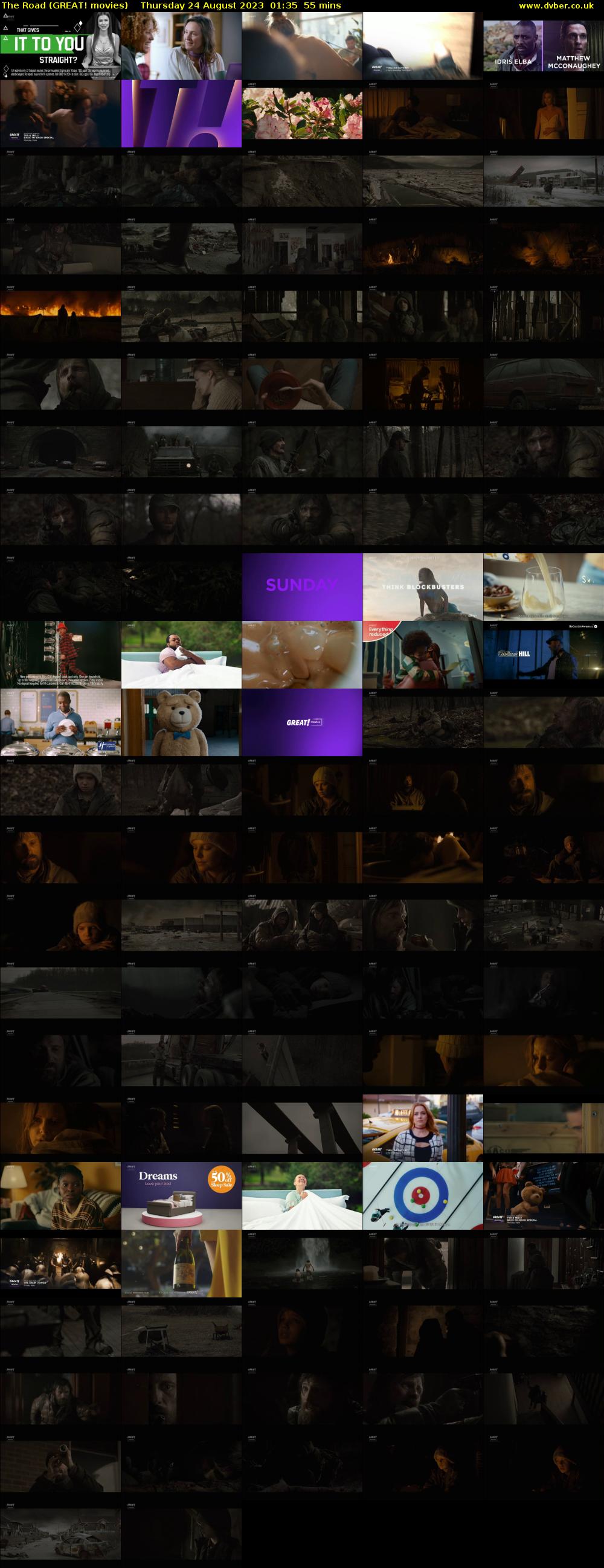 The Road (GREAT! movies) Thursday 24 August 2023 01:35 - 02:30