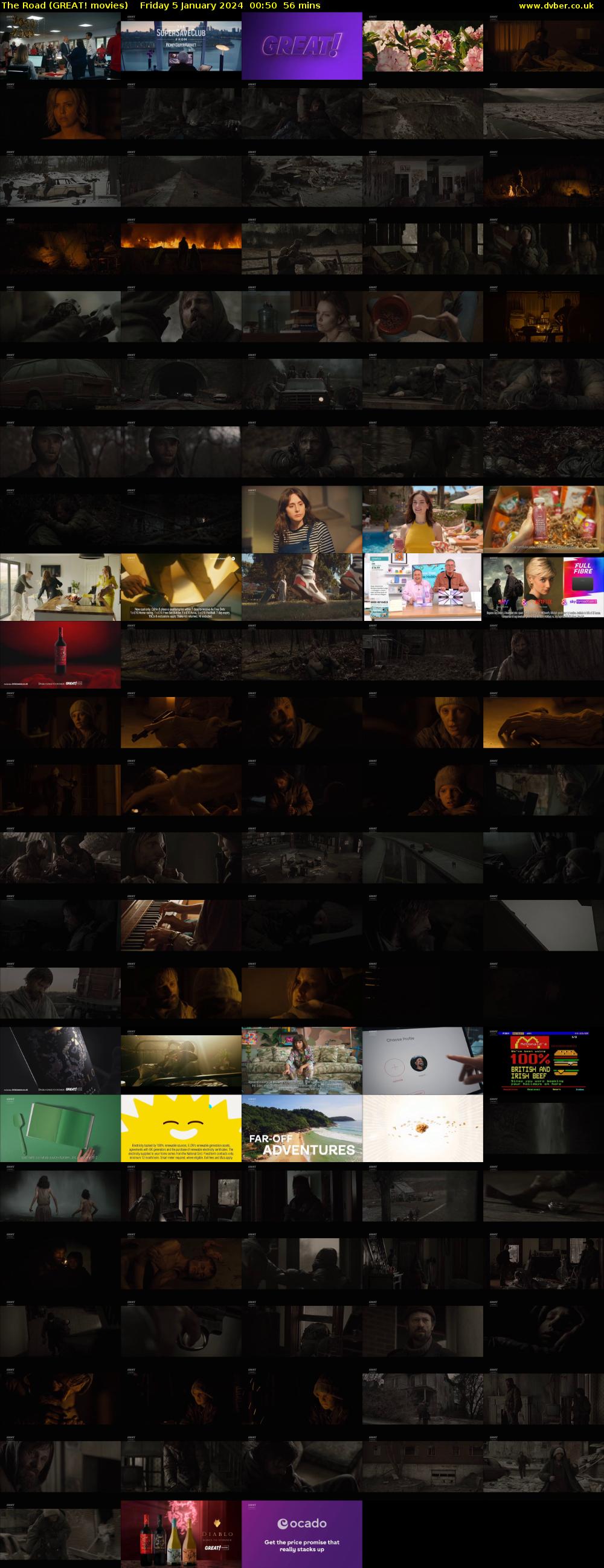 The Road (GREAT! movies) Friday 5 January 2024 00:50 - 01:46
