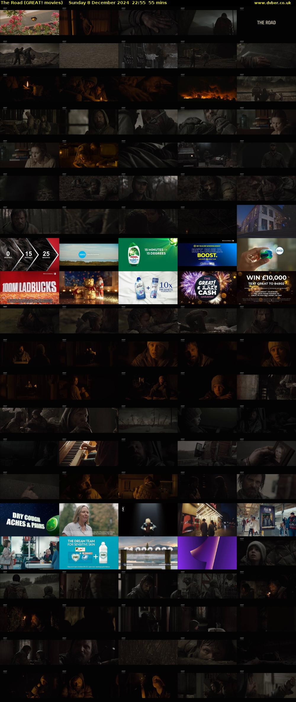 The Road (GREAT! movies) Sunday 8 December 2024 22:55 - 23:50