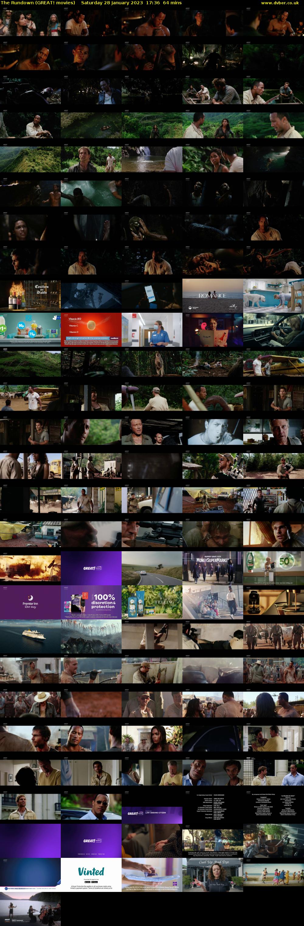 The Rundown (GREAT! movies) Saturday 28 January 2023 17:36 - 18:40