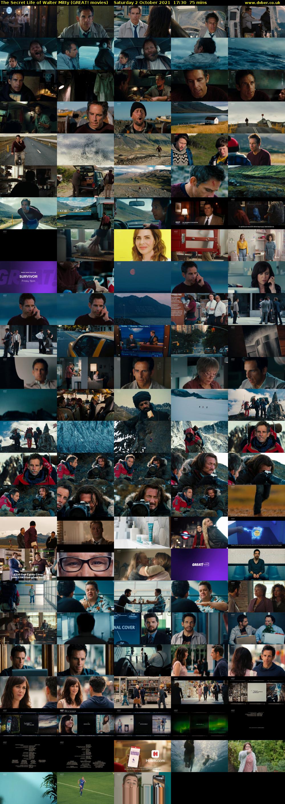 The Secret Life of Walter Mitty (GREAT! movies) Saturday 2 October 2021 17:30 - 18:45
