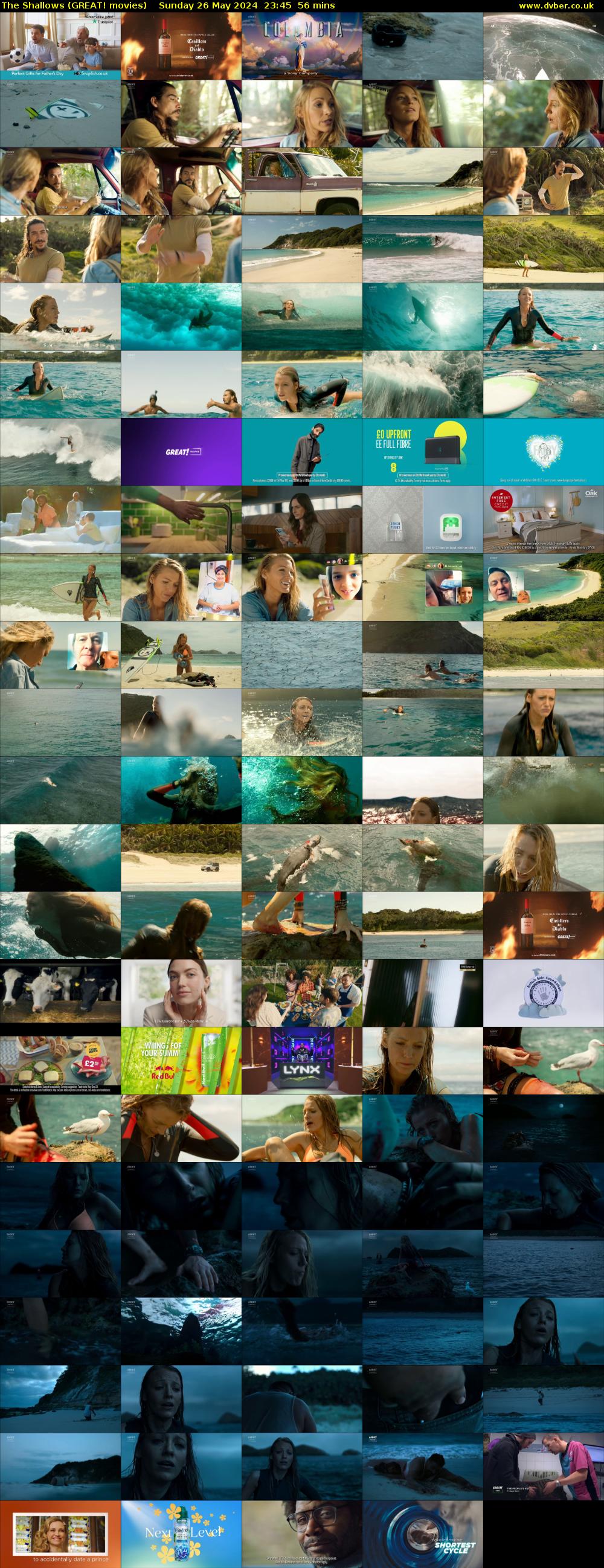 The Shallows (GREAT! movies) Sunday 26 May 2024 23:45 - 00:41